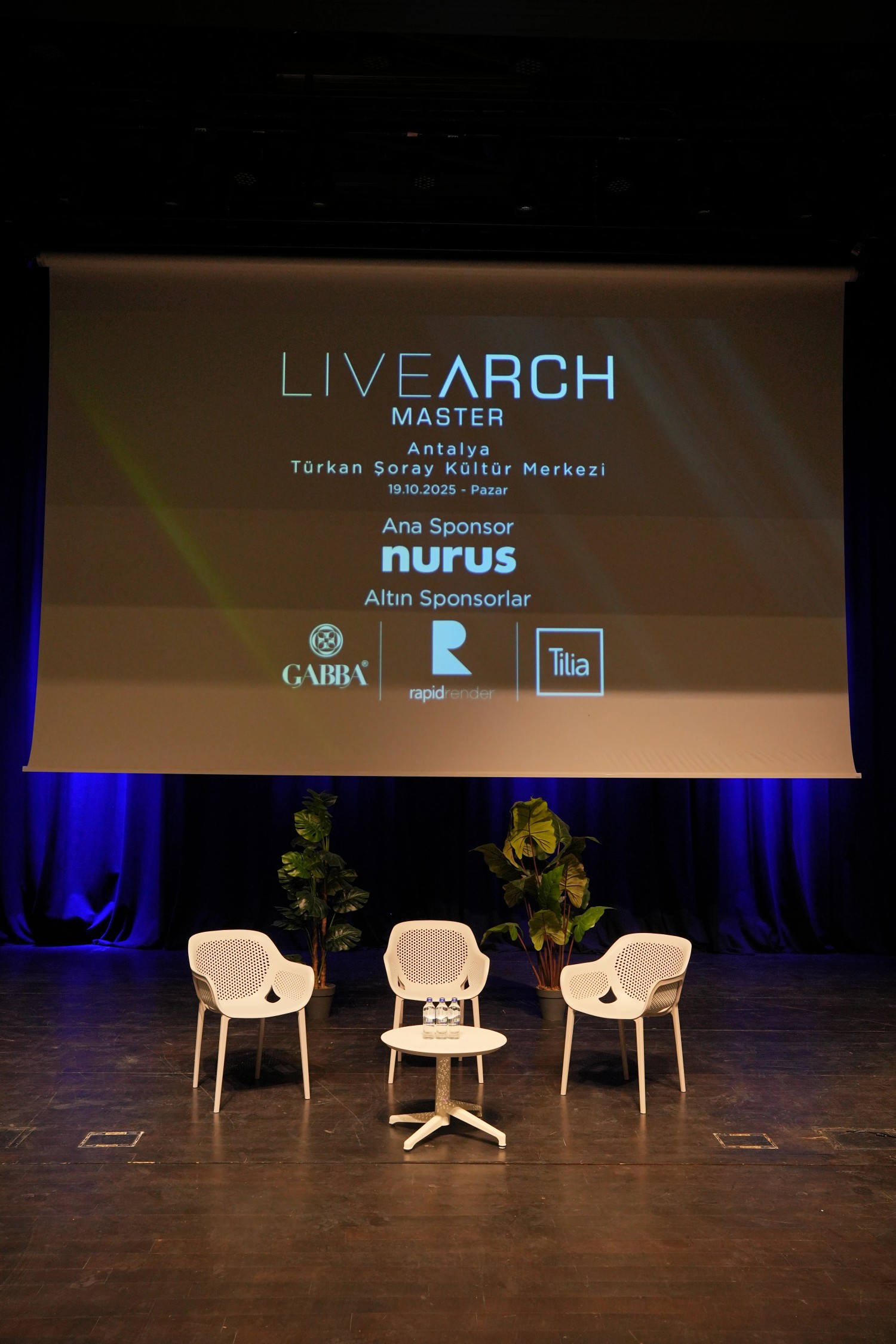 8 Değerli Mimar, 400+ konuk, Antalya LiveArch Master'daydık!