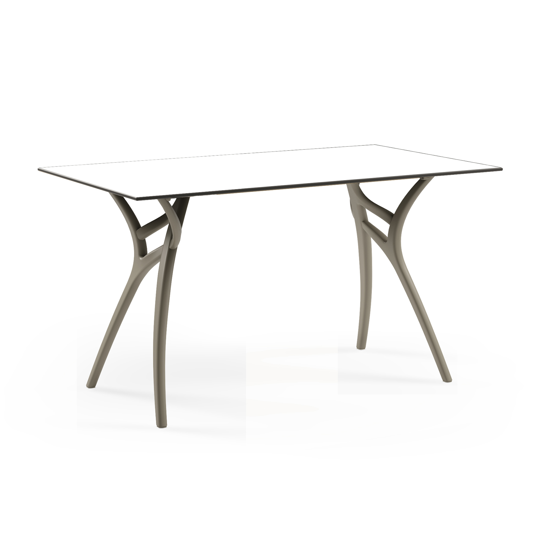 「nancy」la basic IVY İkonik Ivy Masa IVY-L 77x120 CM | Şık ve Dayanıklı Dış Mekan